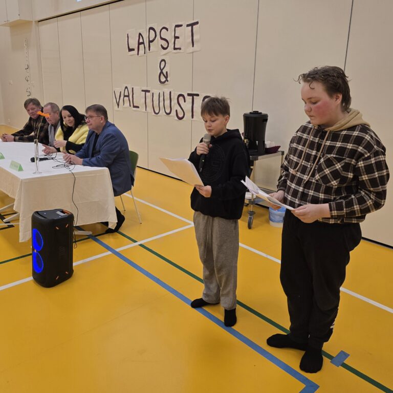 Lapset ja valtuusto tapahtuma 2026